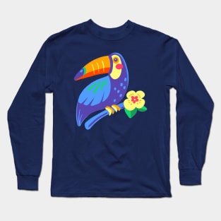 Tropical Toucan Long Sleeve T-Shirt